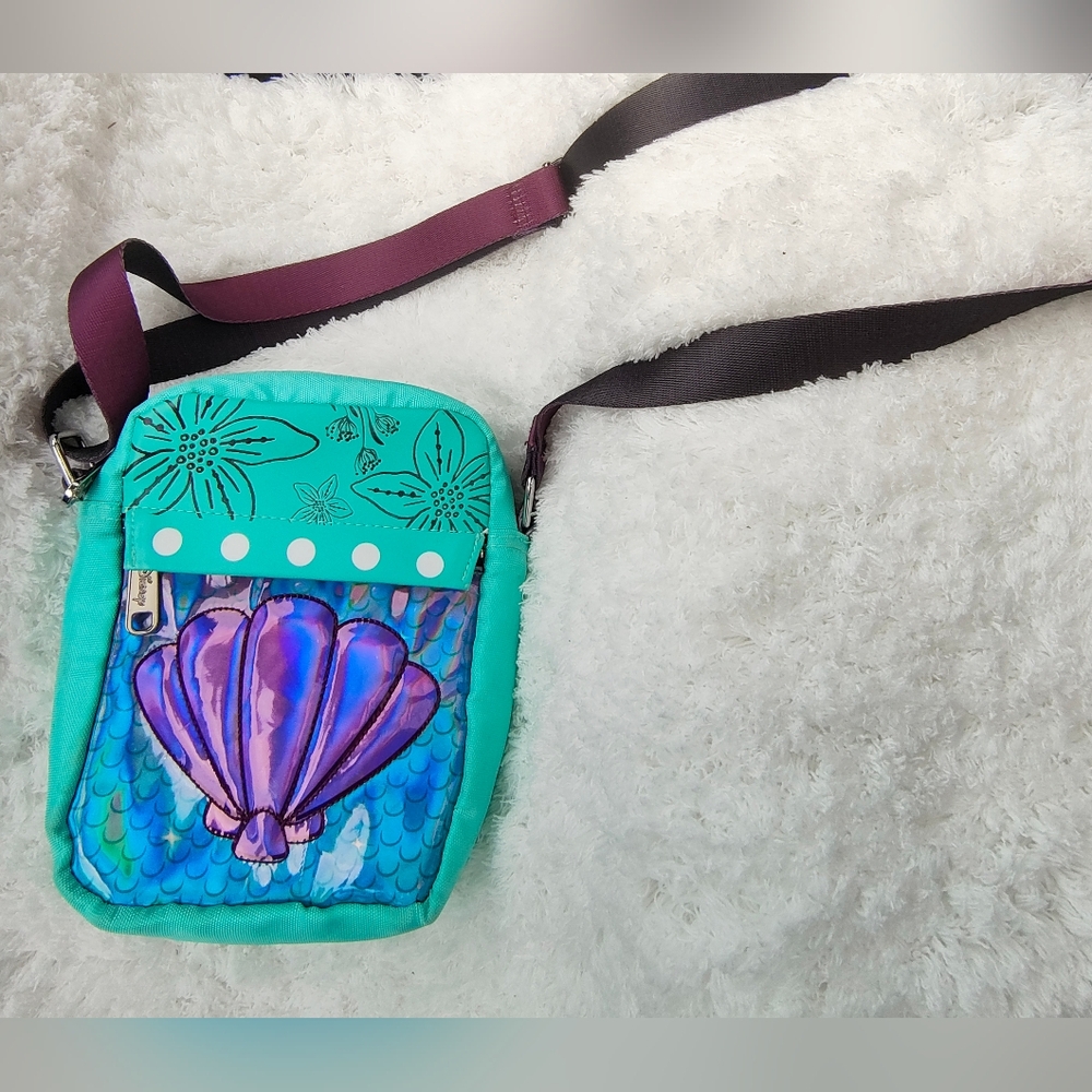 Buckle Down Little Mermaid crossbody bag